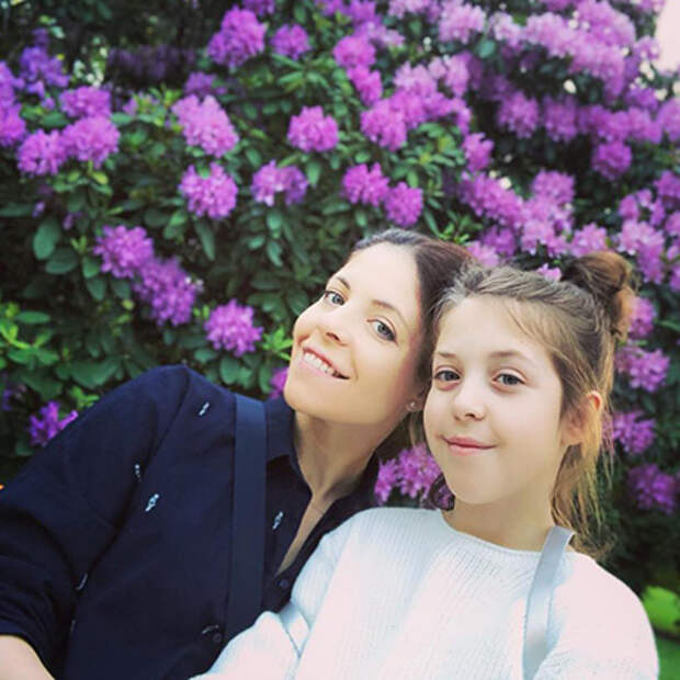 Анна Нахапетова с дочерью