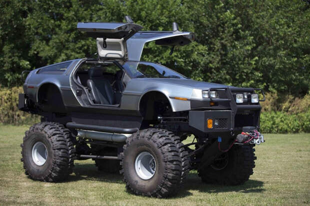 DeLorean DMC-12 бигфут, внедорожник, джип