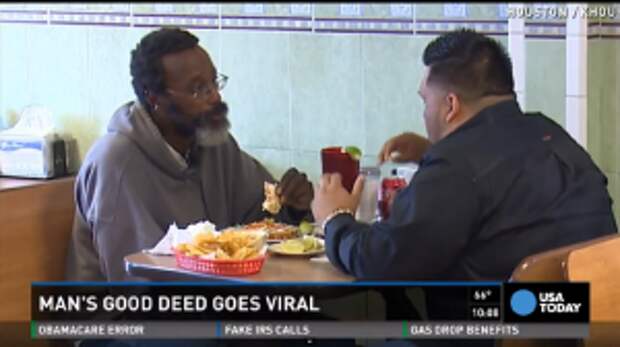 This Guy Got More Than Facebook-Famous Just For Being Nice!