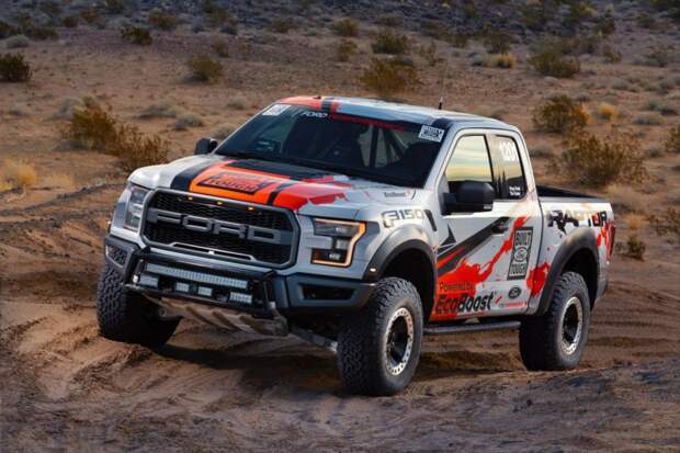 Новый Ford F-150 Raptor пройдет испытание пустыней f-150, ford, пикап, раптор