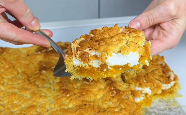 Знаменитый пирог «Кара-Кум»: рассыпчатый, как песок. Вкуснее торта, а делается в минуты