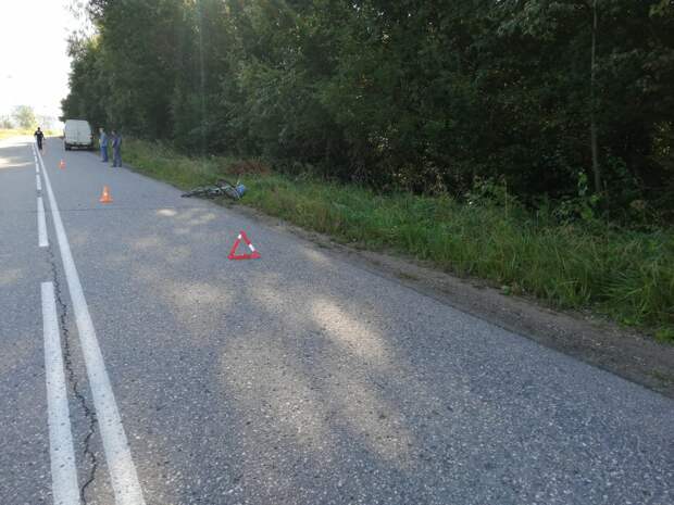 Трезвый водитель сбил велосипедиста в Тверской области