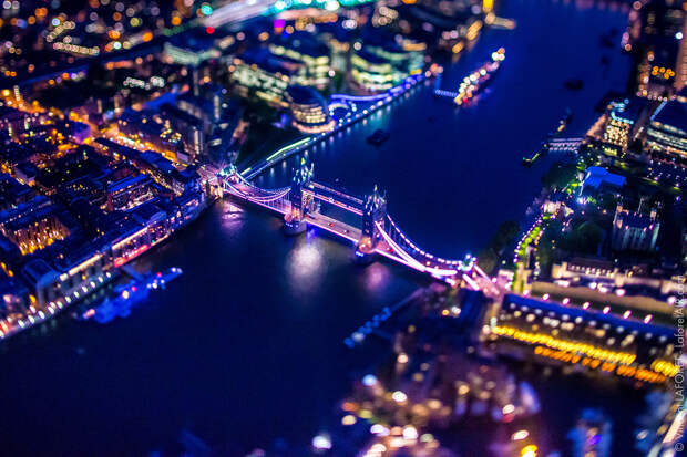 London v nochnyh aerofotografiyah Vinsenta Laforeta 1