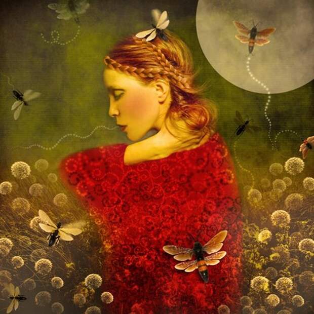 Лунный сад. Автор: Marta Orlowska.