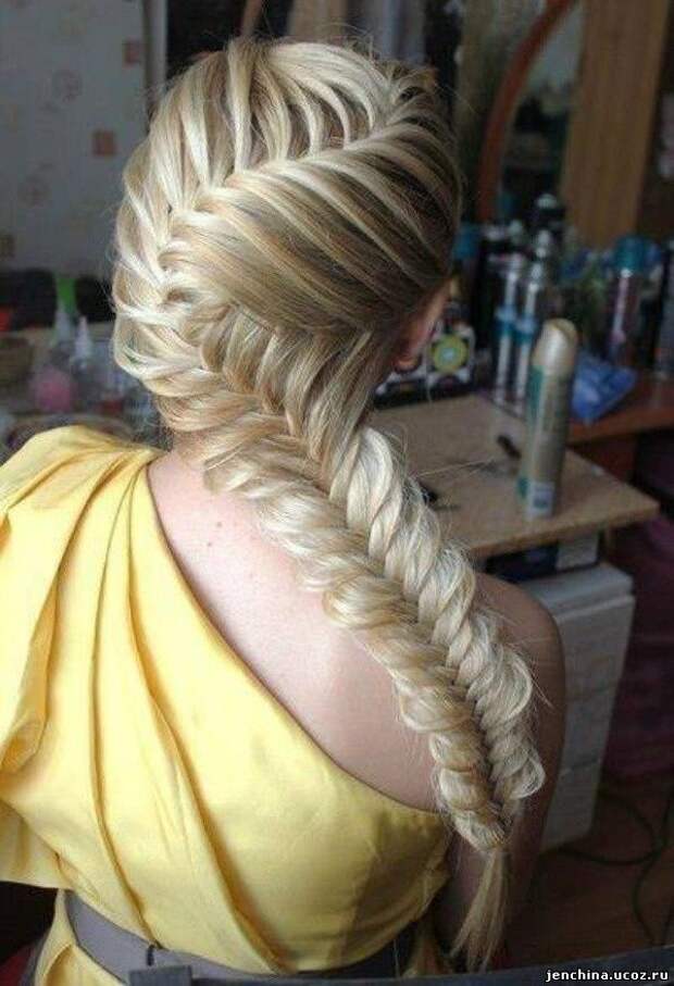 красивые косы на длинные волосы