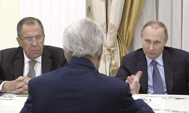 В Кремле Путин посоветовал Керри выспаться 