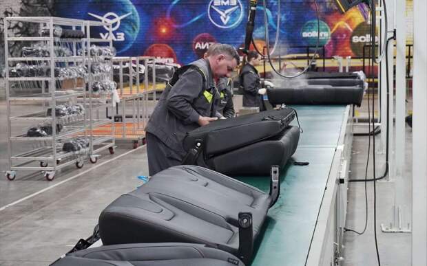 УАЗ начал выпускать сиденья для новых моделей