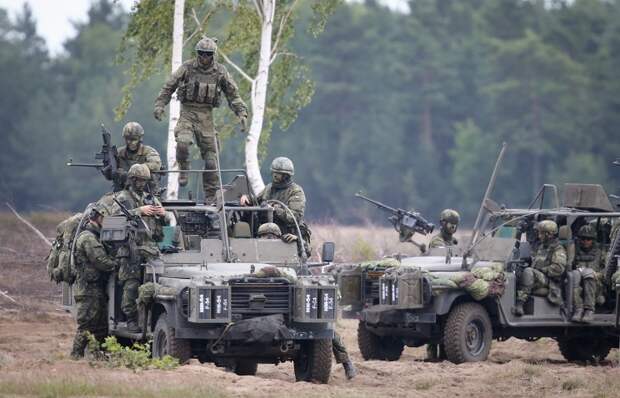 Военные учения НАТО Noble Jump 2015 в Польше
