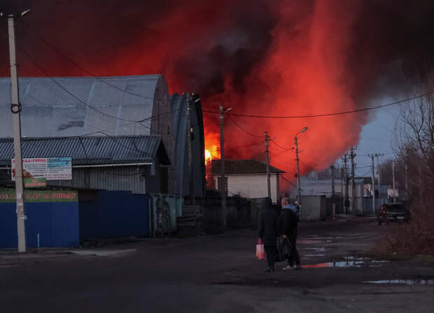 Украина подверглась массированному удару