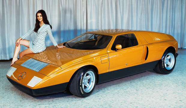 В духе времени - Mercedes-Benz C111 C111, mercedes-benz, авто, концепт