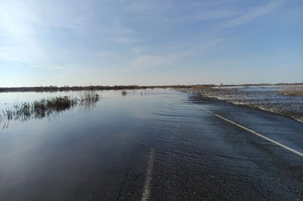 Талые воды заблокировали проезд на трех дорогах в Новосибирской области
