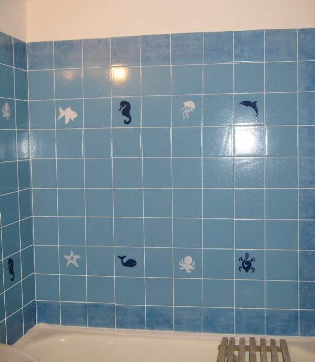 Смена плитки в ванной за 1 день и 500 рублей