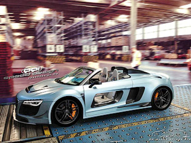 Тюнингованый Audi R8 V10 Spyder. Фото PPI Speed Design