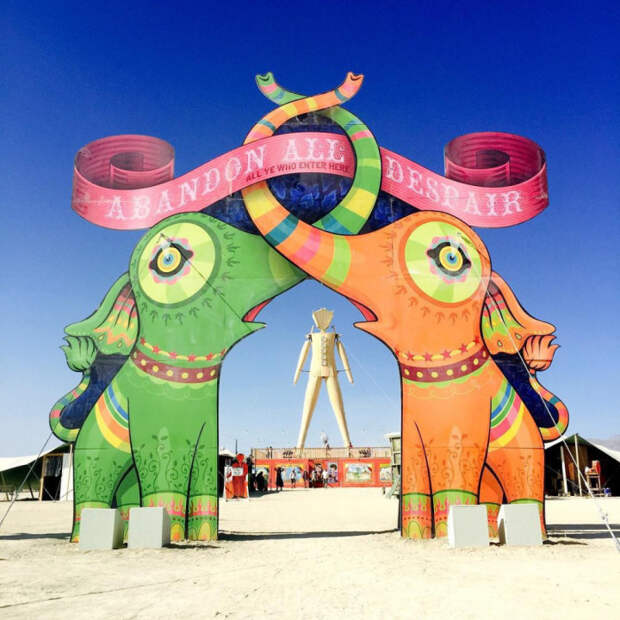 Вход Burning Man 2015
