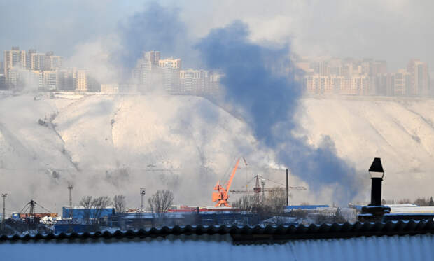 В российском регионе ударили 53-градусные морозы