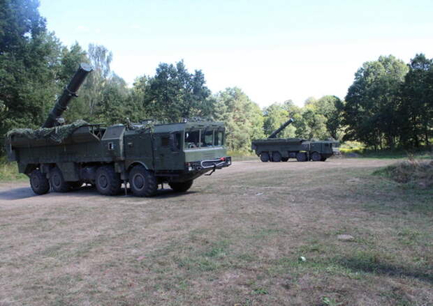 Расчеты ОТРК «Искандер-М» уничтожили учебные цели в ходе учения в Калининградской области