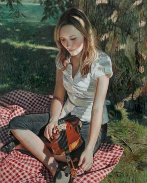 Летние мотивы в картинах Даниэль Ричард