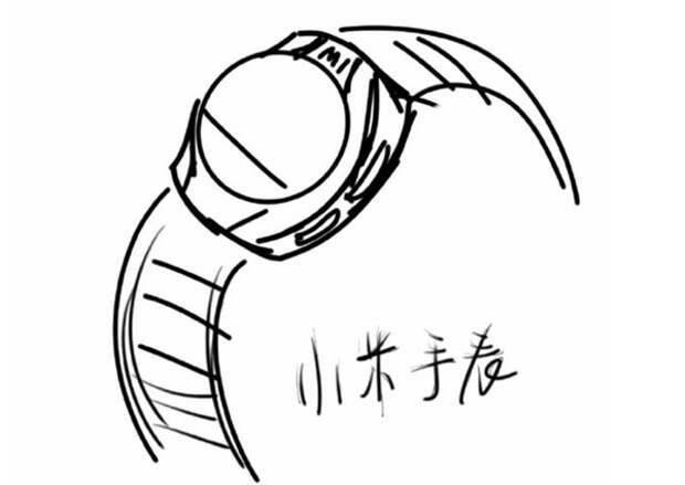 Концепт умных часов Xiaomi