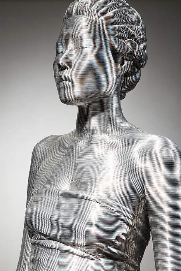Скульптуры из алюминиевой проволоки