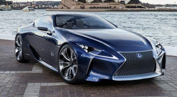 Концепт Lexus LF-LC. Дебют авто запланирован на 2016