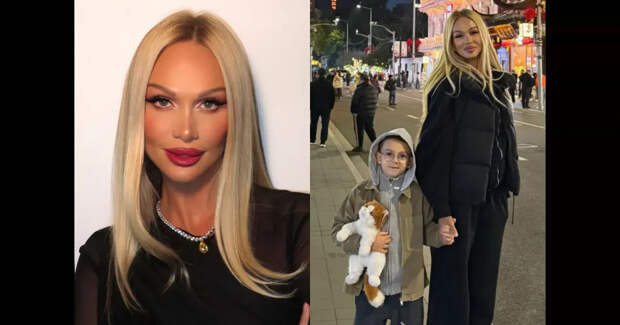 Виктория Лопырёва отдыхает в Китае с сыном