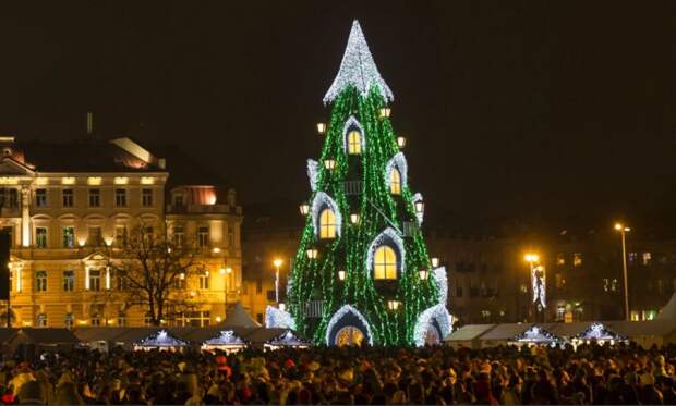самые крутые елки мира 