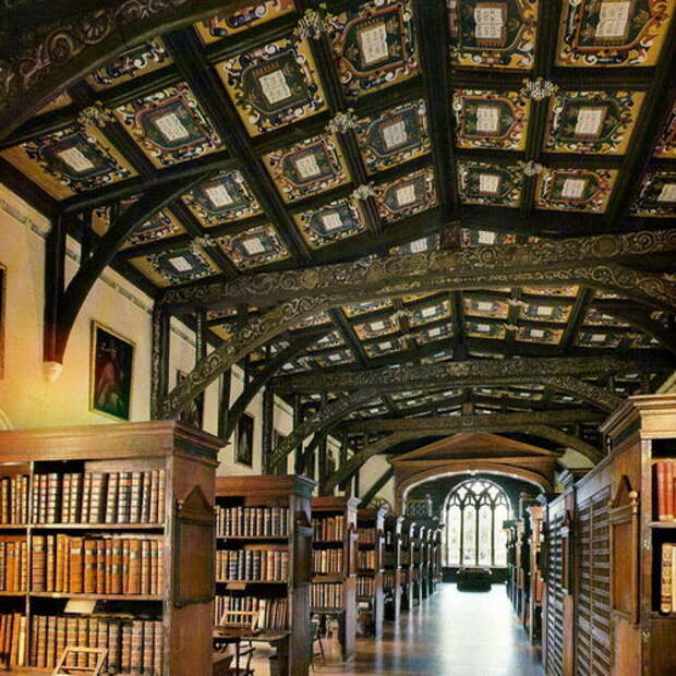 Bodleian-Library Бодлианская библиетка оксфорд гарри поттер