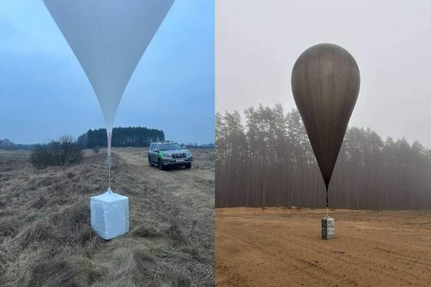Метеозонды с контрабандой в Литве