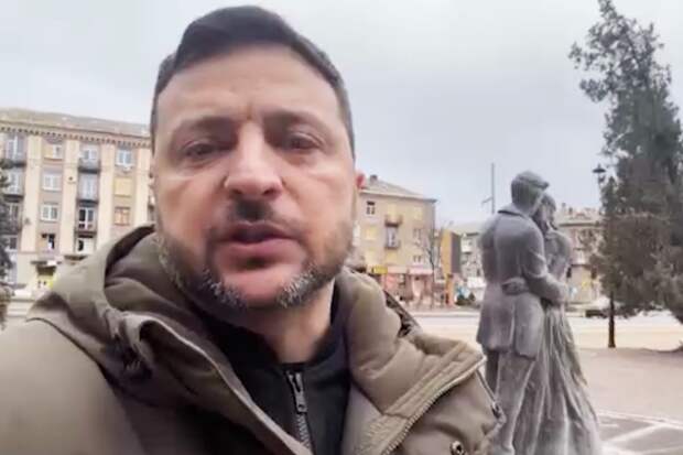 Зеленский приехал на Донбасс