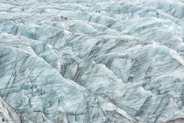 Ледник Skaftafell, Исландия