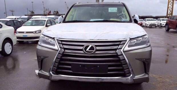 Рассекречен обновленный Lexus LX LX 570, lexus, внедорожник, повинка