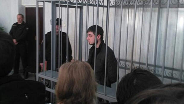 Дмитрий Грачев в городском суде Серпухова