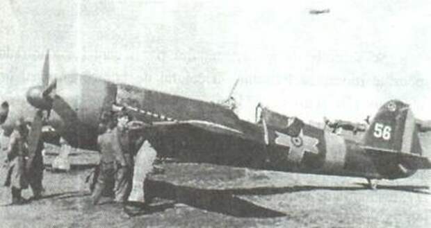 Румынские истребители IAR-80 на Сталинградском фронте осенью 1942 г.