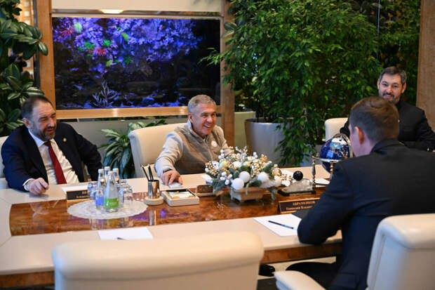 Миңнеханов Абраменков белән җитештерү куәтләрен модернизацияләү турында сөйләште