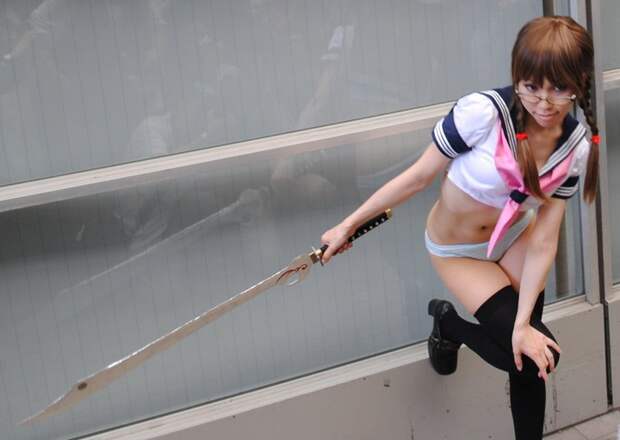 46.  Cosplay, девушки, косплей