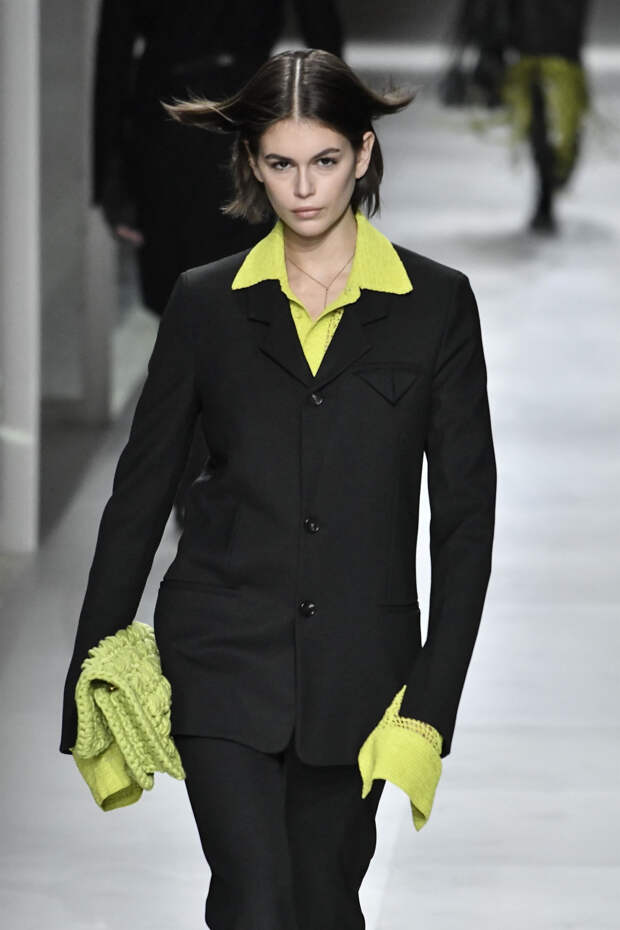 Кайя Гербер, осень-зима 2020, Милан