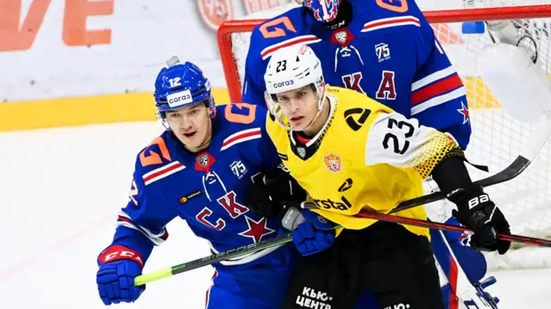 СКА уступил дома «Северстали» в матче КХЛ