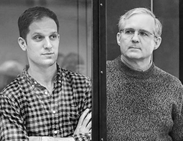 Американцы, задержанные в России: Эван Гершкович (слева) и Пол Уилан