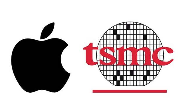 Логотипы Apple и TSMC