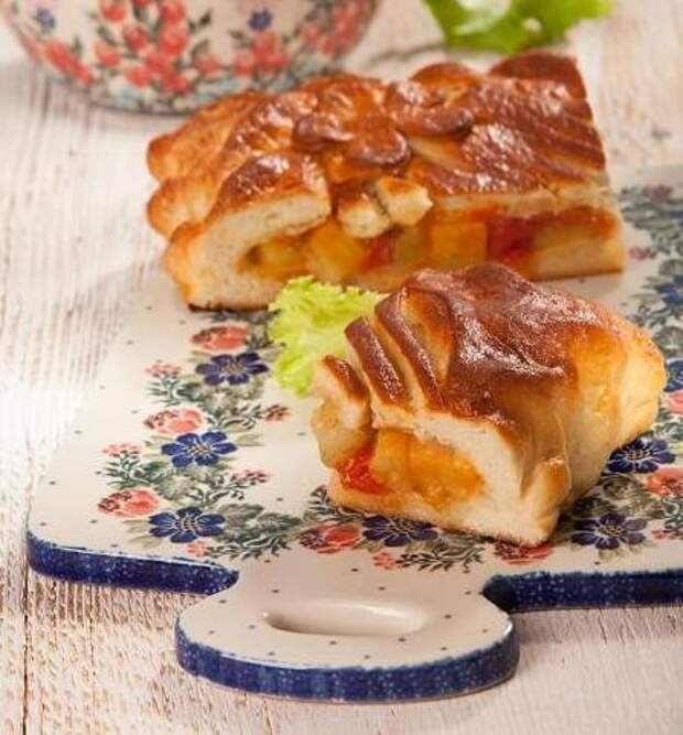 Пирог с баклажанами Пирог с баклажанами