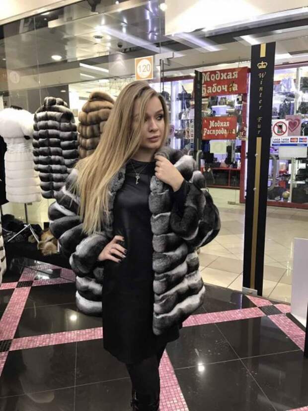 Шуба из меха шиншиллы в Киеве