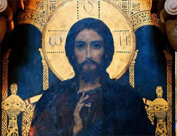 Иисус Христос : Владимирский собор в Киеве