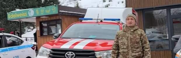 Блокпост выставили в горах Алматы из-за угрозы схода лавин