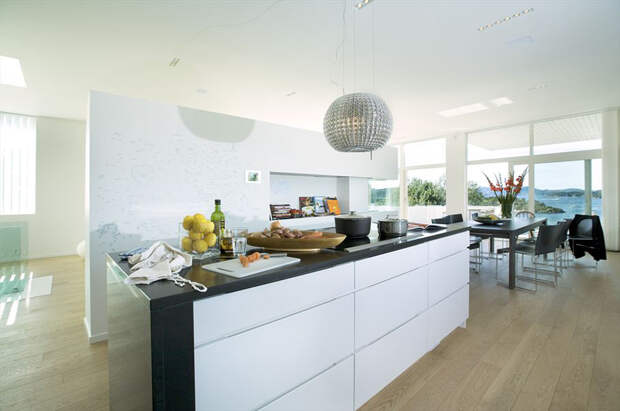 Contemporary minimalist kitchen design ideas Minimalist Modern Kitchen Minimalist Kitchen With Bright Colors Accents Дизайн фасадов кухонных шкафов 60 фото