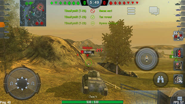 World of Tanks Blitz на Windows 10