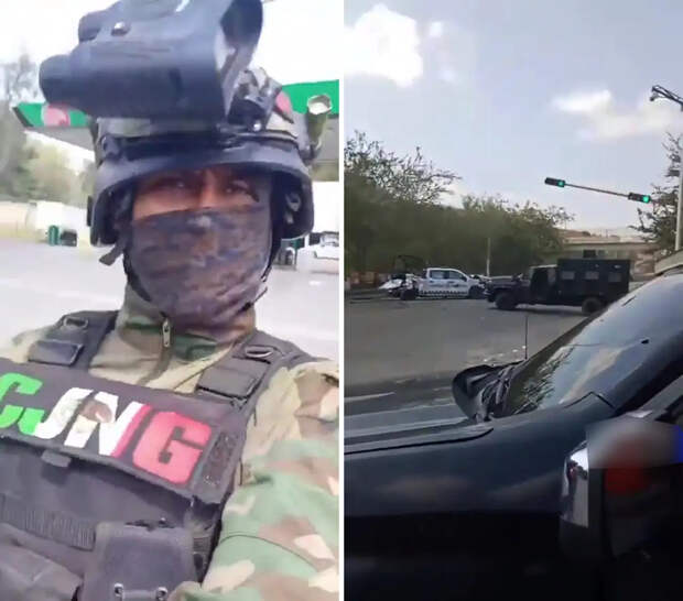 Картели против мексиканских войск: экипировка боевиков CJNG впечатляет