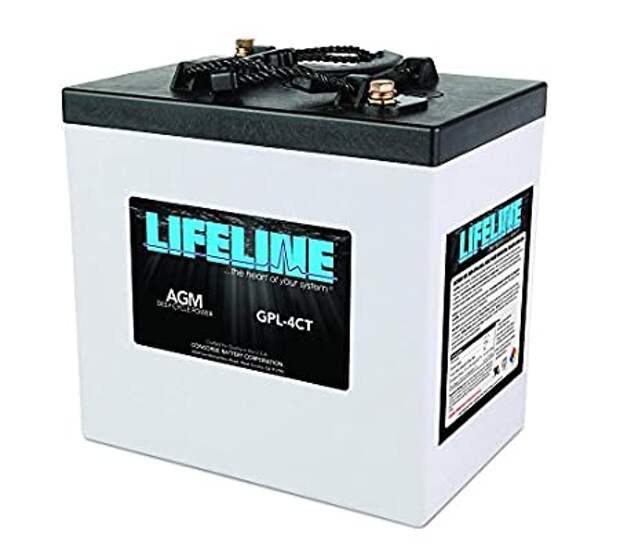 Lifeline AGM Battery - GPL-4CT