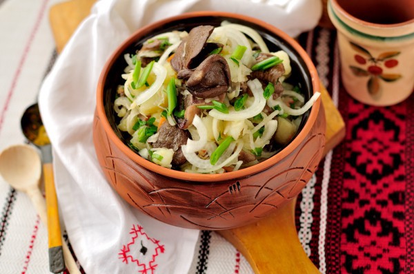 Зимний картофельный салат