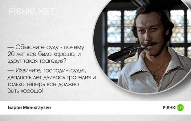 Тот самый Мюнхгаузен — 20 лучших цитат Мюнхгаузен, цитаты