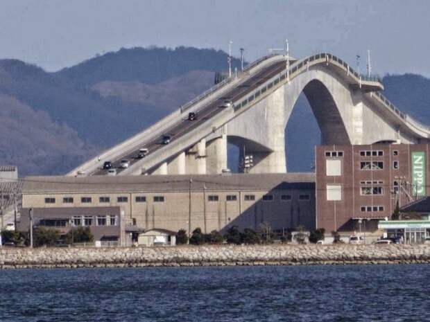 Eshima Ohashi Bridge – самый большой японский мост с жесткой конструкцией
